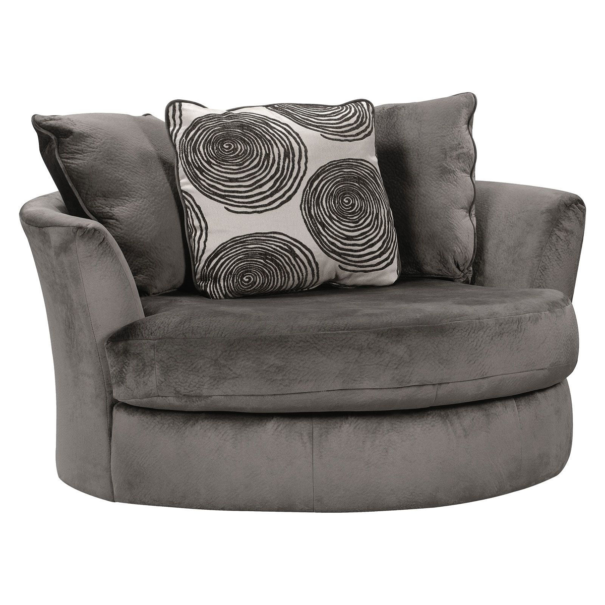 Picture of Groovy Smoke Swivel Chair