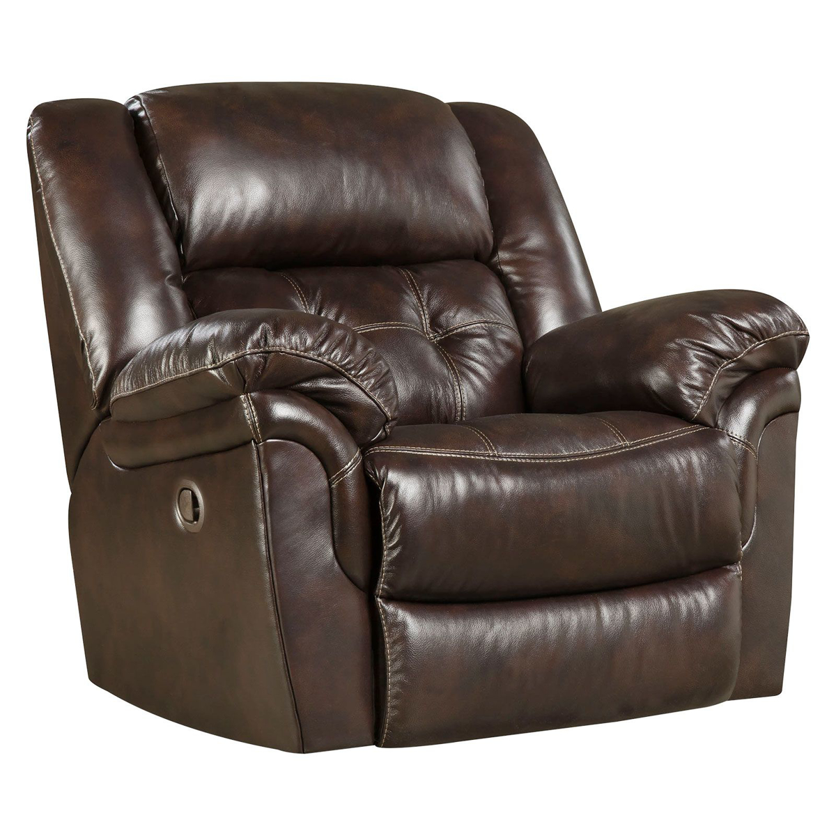 Picture of Whiskey Leather Power Rocker Recliner