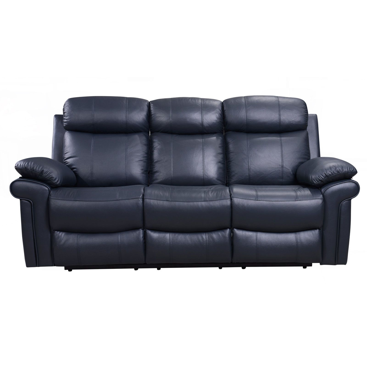 Picture of Joplin Blue Leather Power Recliner Sofa