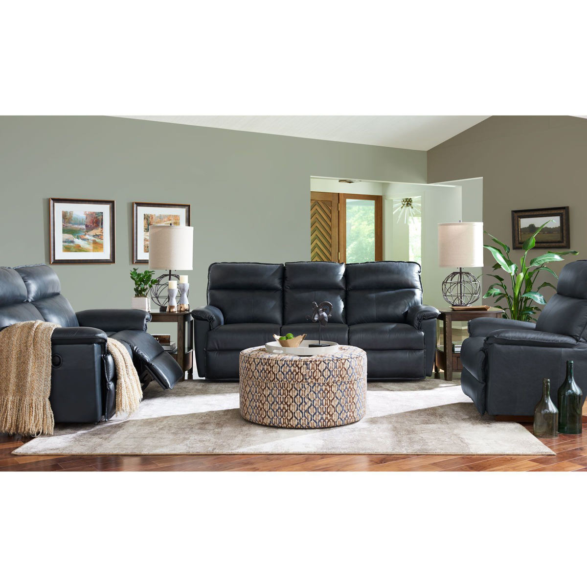 Picture of Jay Leather Recliner Love Seat