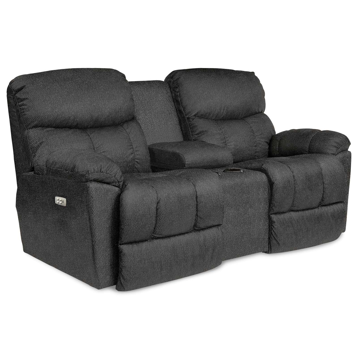 Picture of Morrison Recliner Console Love Seat with Headrest