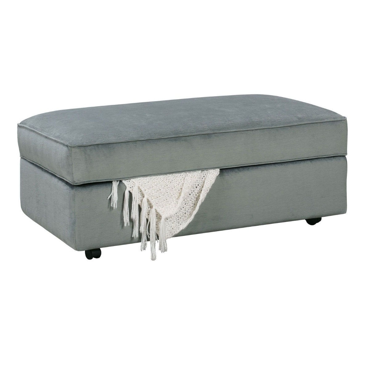 Picture of Castered Storage Ottoman