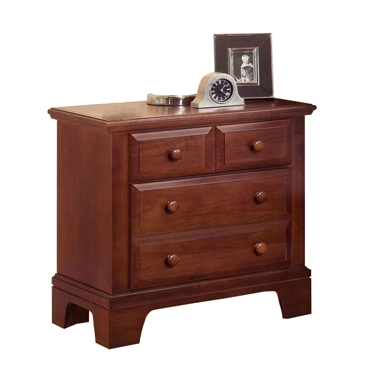 Picture of Cherry Finish Nightstand