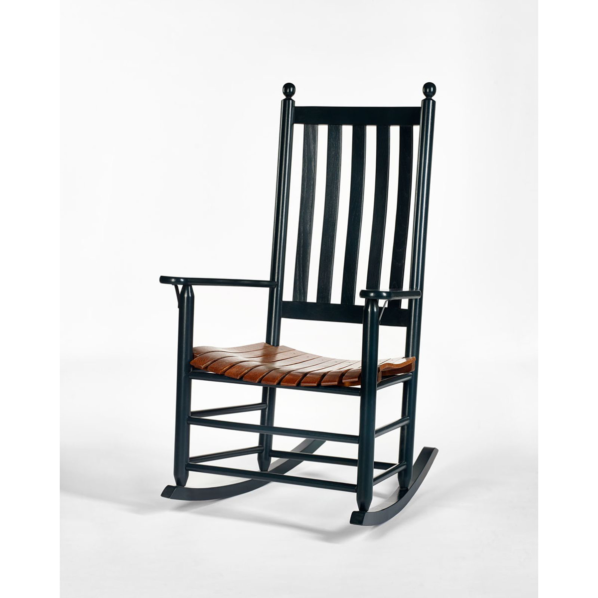 Picture of Black and Cherry Finish Rocker