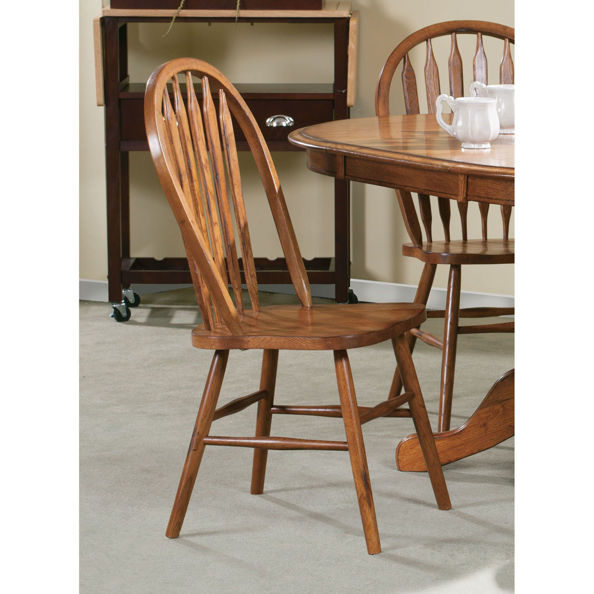 Picture of Solid Oak Side Chair