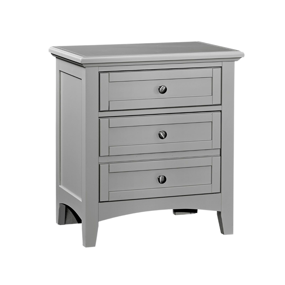 Picture of Gray Finish Nightstand