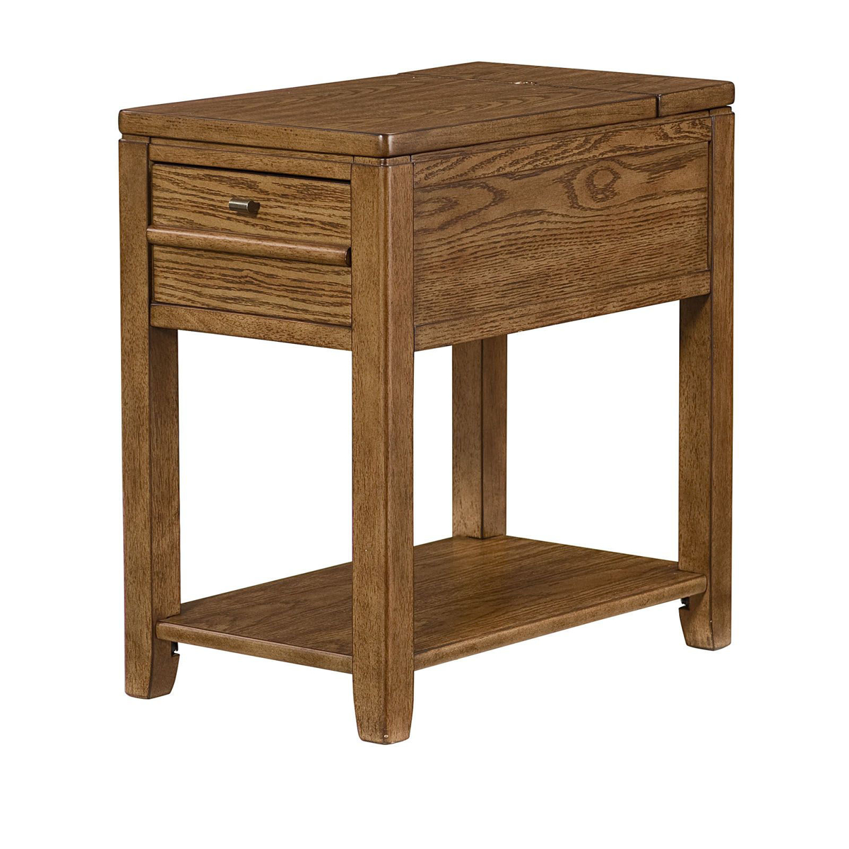 Picture of Downtown Oak Finish Side Table