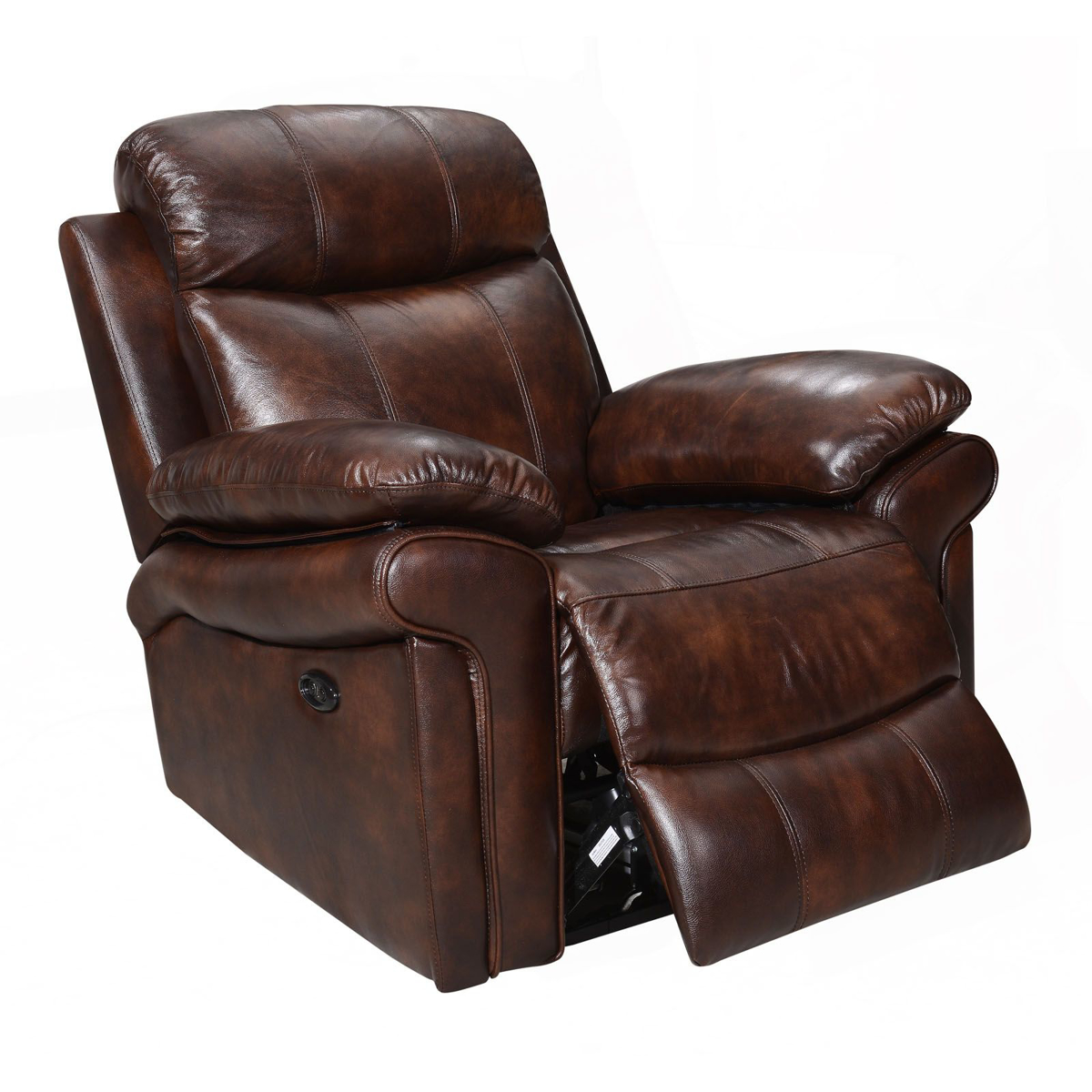 Picture of Joplin Brown Leather Power Recliner