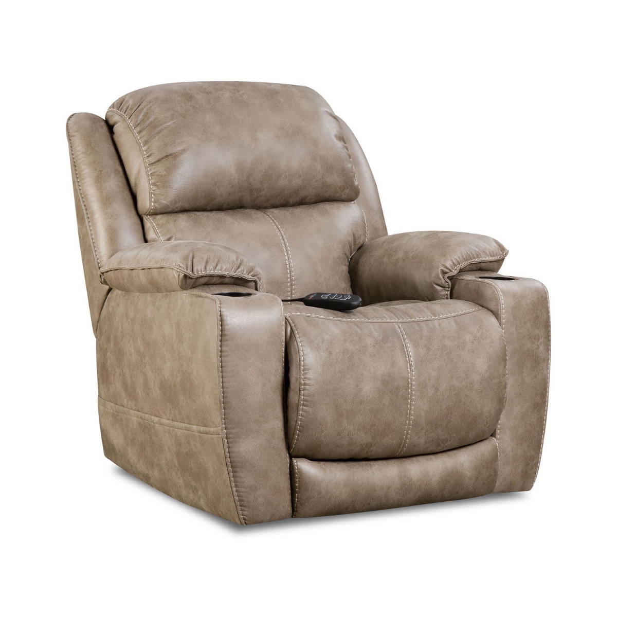 Picture of Gray Home Theater Power Recliner