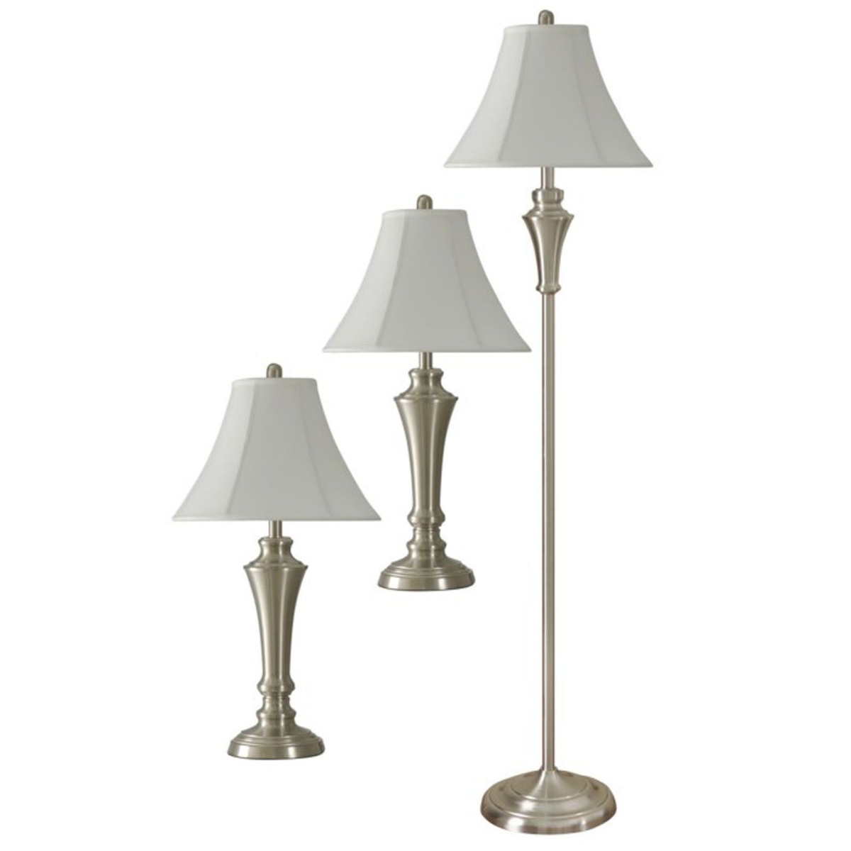 Picture of Antique Silver 3-Pack Lamps