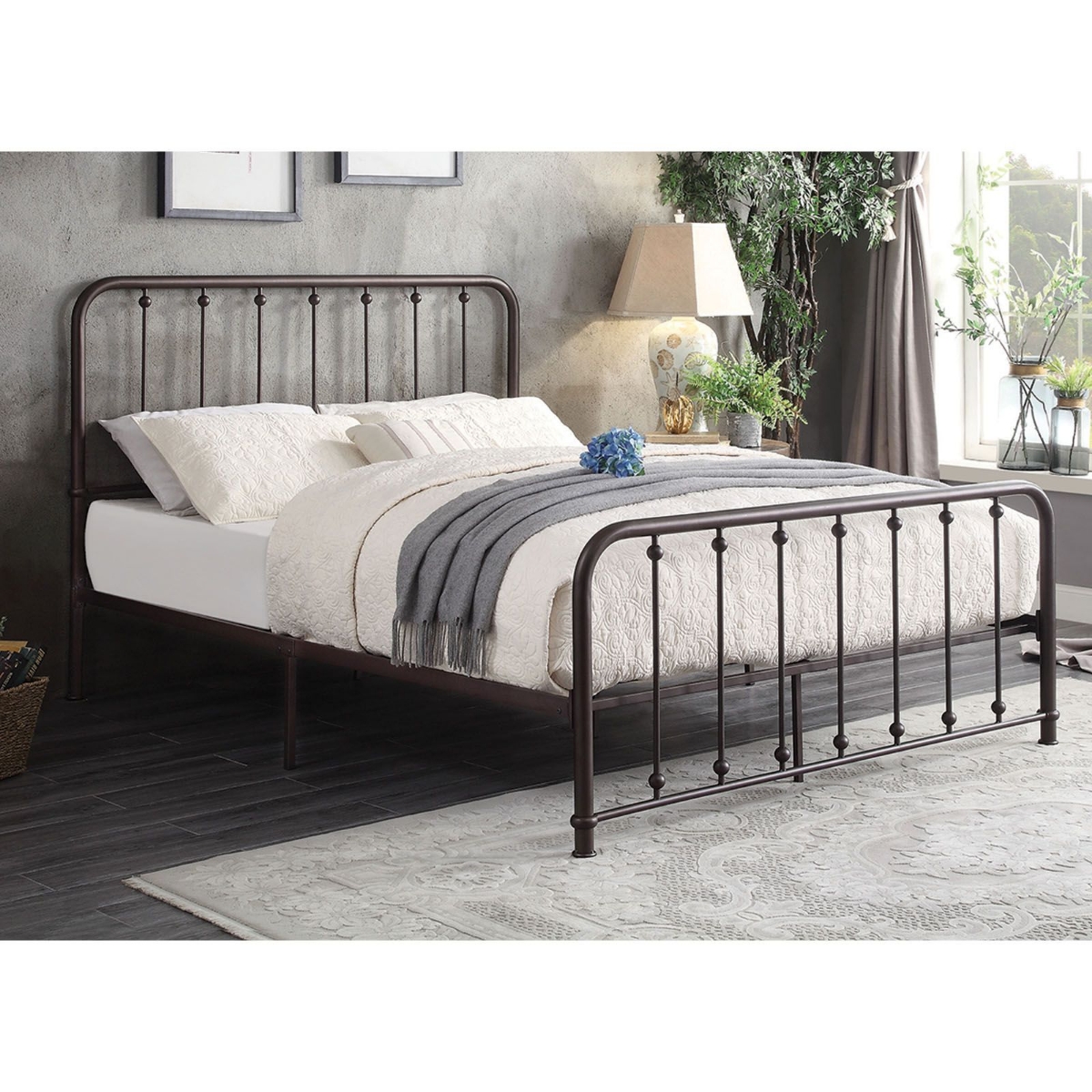 Picture of Queen Size Metal Garden Bed