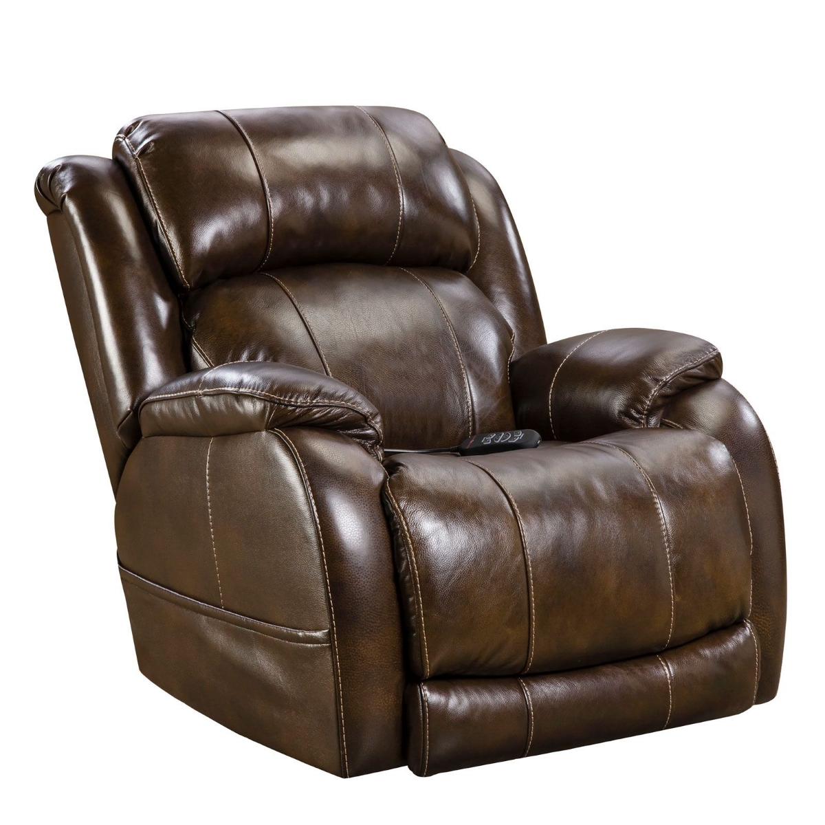 Picture of Leather Walnut Power Recliner