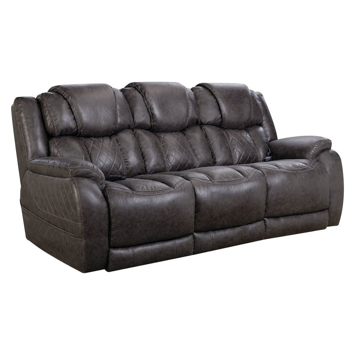 Picture of Diamond Tufted Power Reclining Sofa