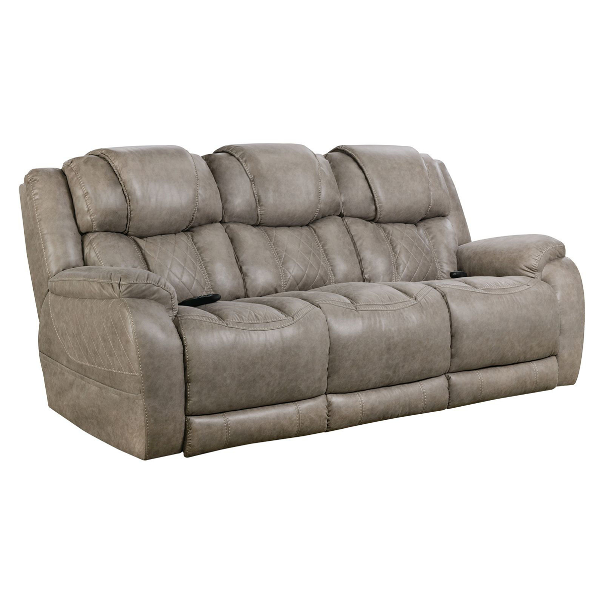 Picture of Daytona Mushroom Power Recliner Sofa