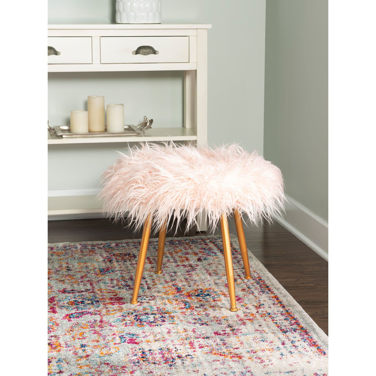 Picture of Manhasset Fur Stool