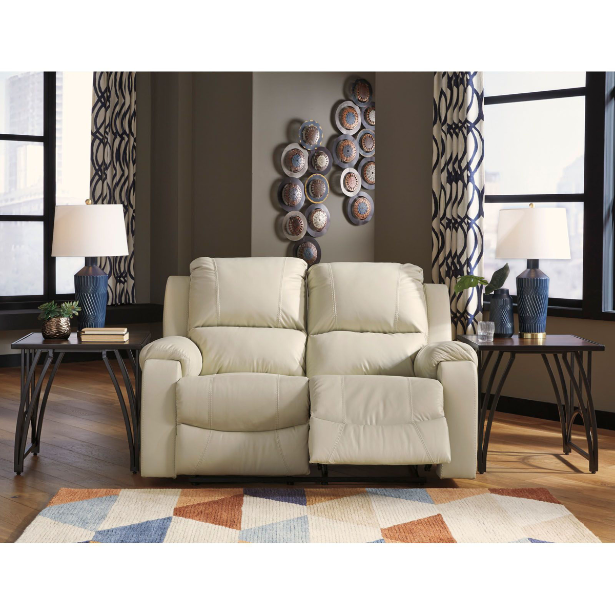 Picture of Rackingburg Cream Power Love Seat