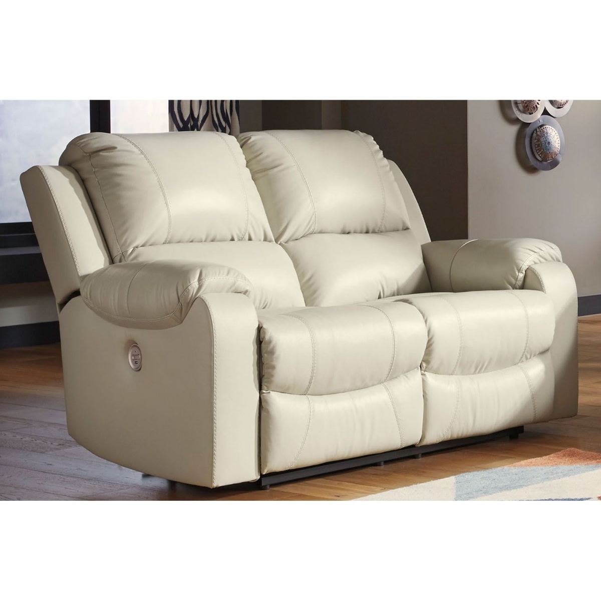 Picture of Rackingburg Cream Power Love Seat