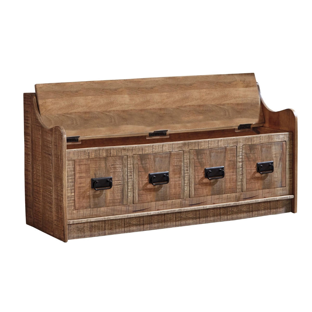 Picture of Solid Wood Storage Bench