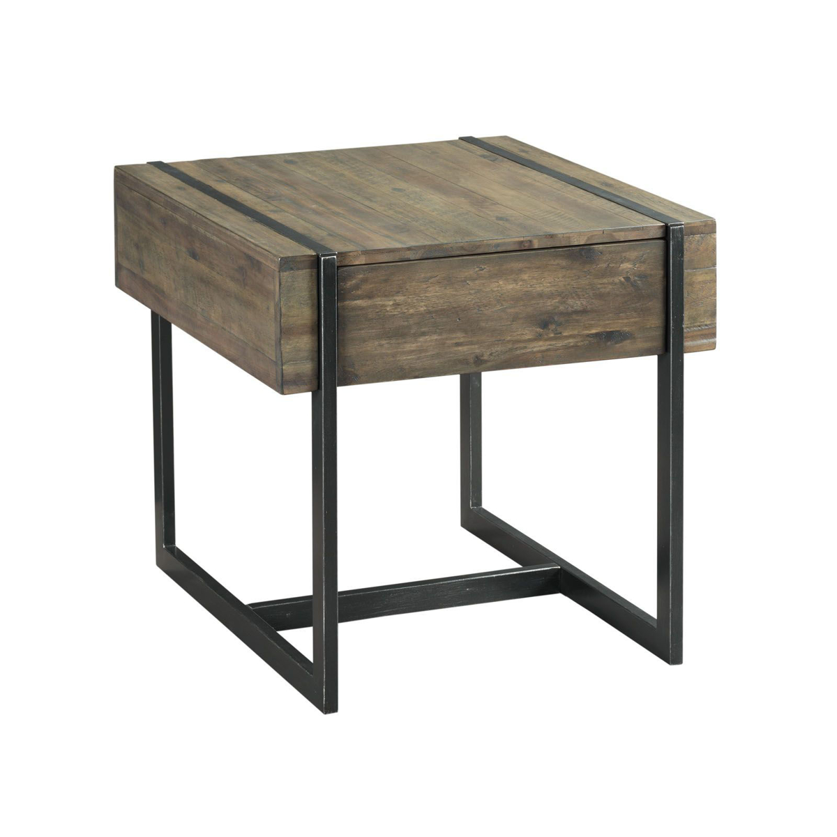 Picture of Modern Timber Drawer End Table