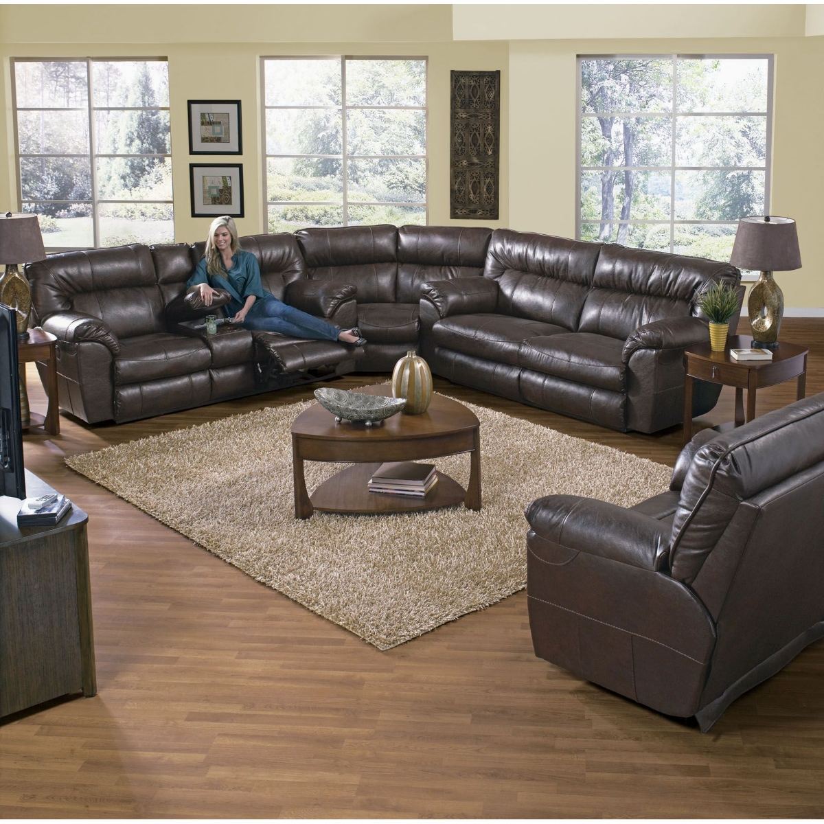 Picture of Nolan Recliner 3-Piece Sectional Sofa