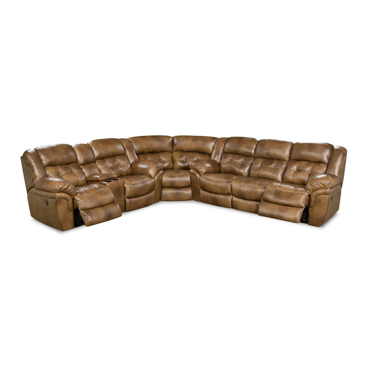 Picture of Cheyenne Leather Recliner Sectional