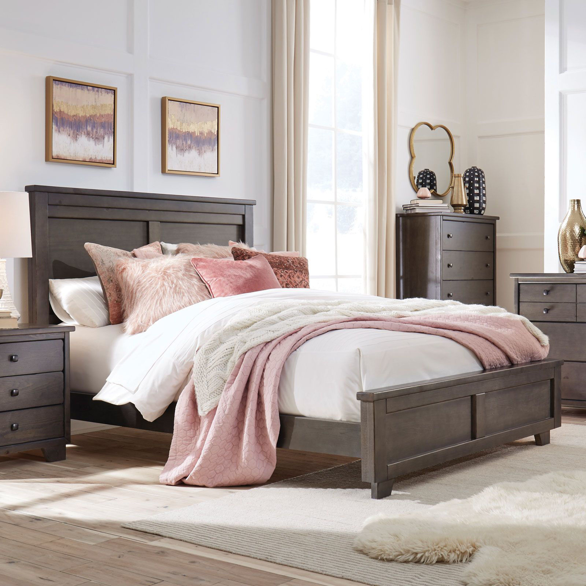 Picture of Diego Queen Panel Bed