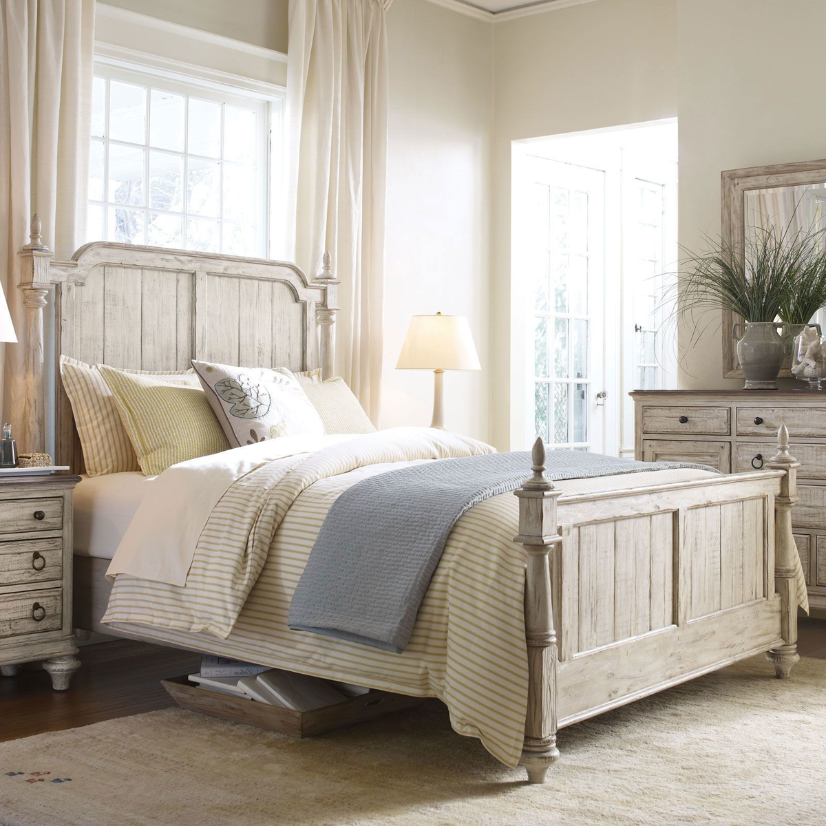 Picture of Solid Pine Westland Queen Bed