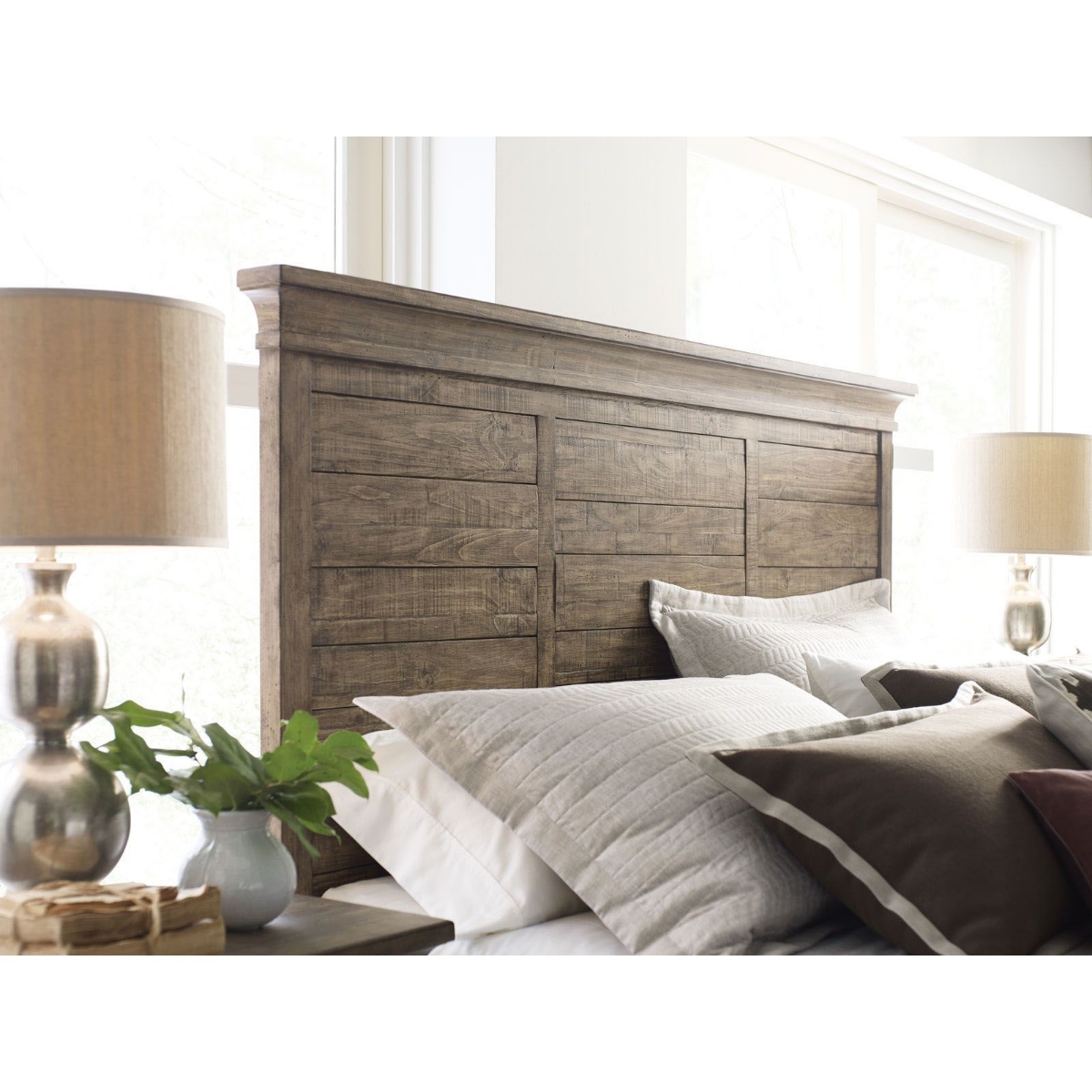 Picture of Plank Road Stone Finish Queen Bed