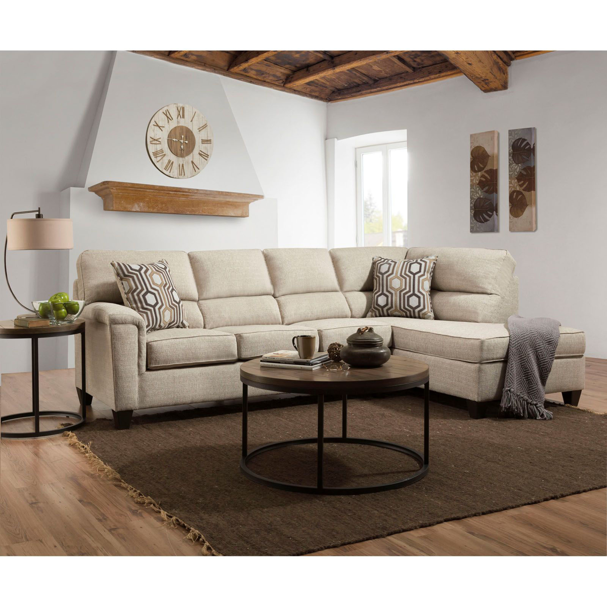 Picture of Dante Almond 2-Piece Sectional