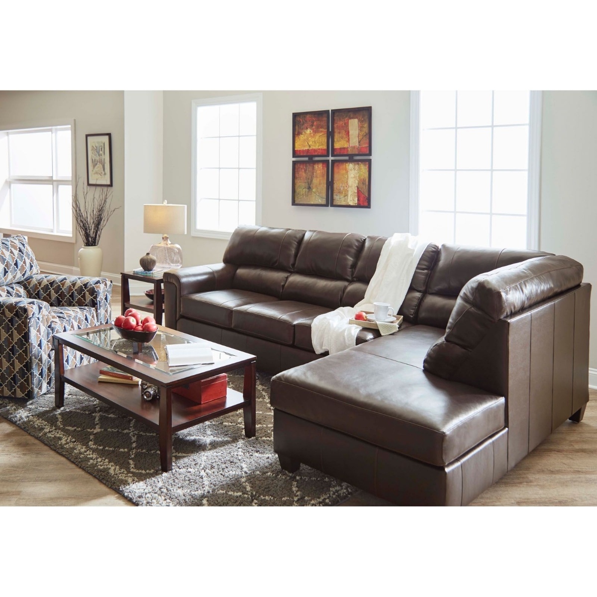 Picture of Soft Touch Bark 2-Piece Sectional