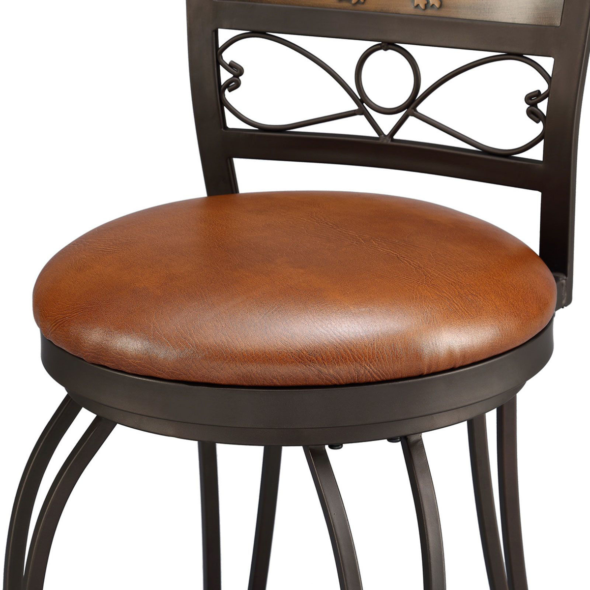 Picture of Bronze Copper Stamped Bar Stool