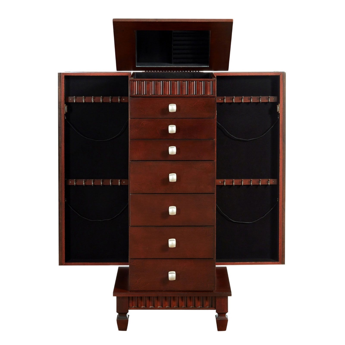 Picture of Merlot Jewelry Armoire