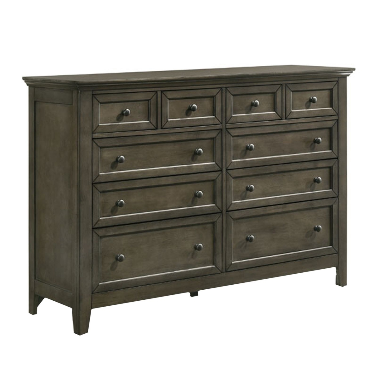 Picture of San Mateo Gray 10-Drawer Dresser