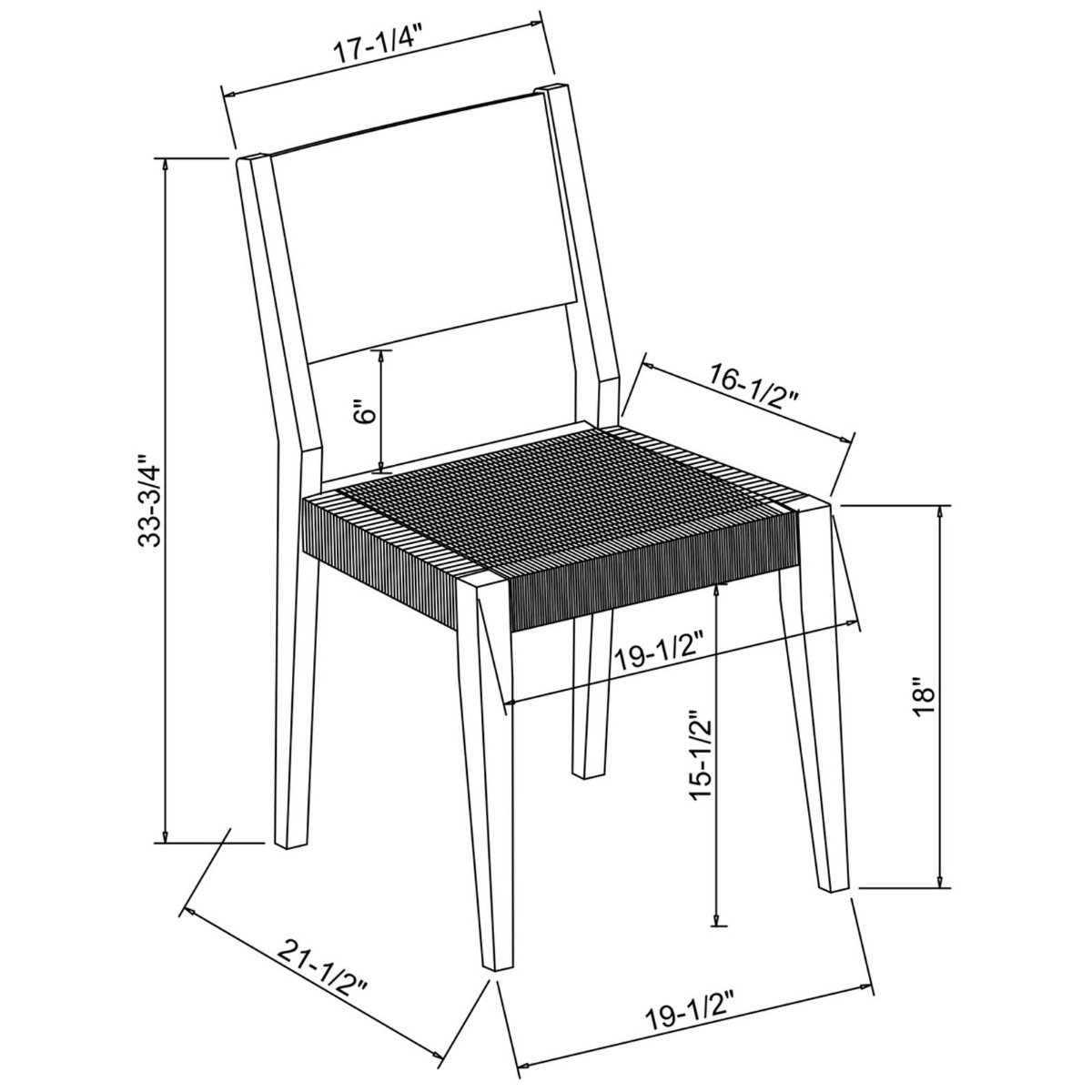 Picture of Cosgrove Rope Dining Chair