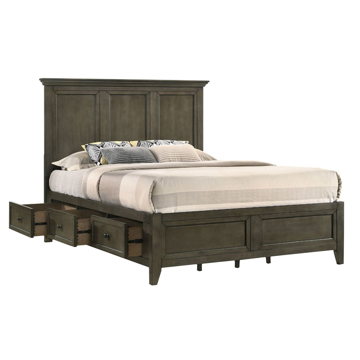 Picture of San Mateo Gray Queen 3-Piece Bedroom