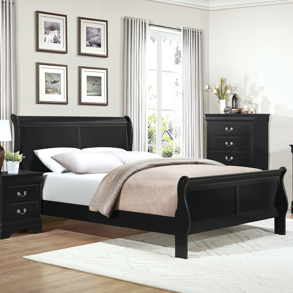 Picture of Mayville Black Full Bed