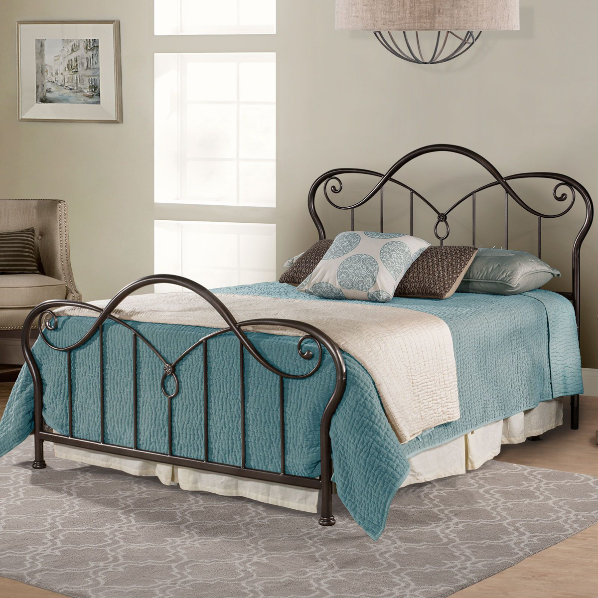 Picture of Casselton King Metal Bed