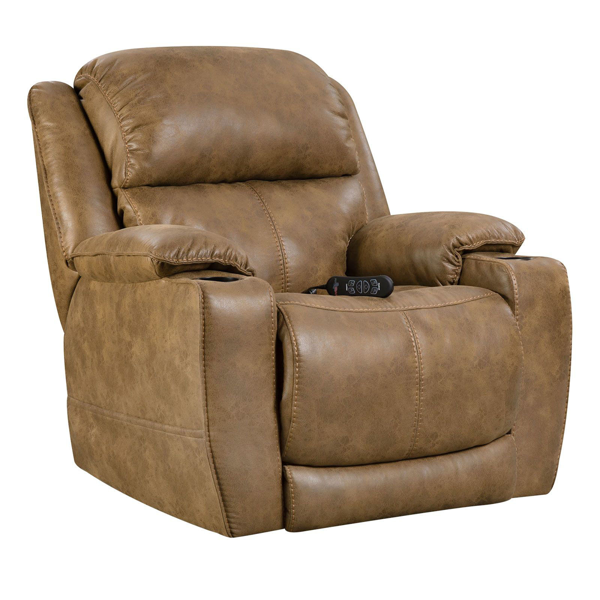 Picture of Saddle Brown Home Theater Power Recliner