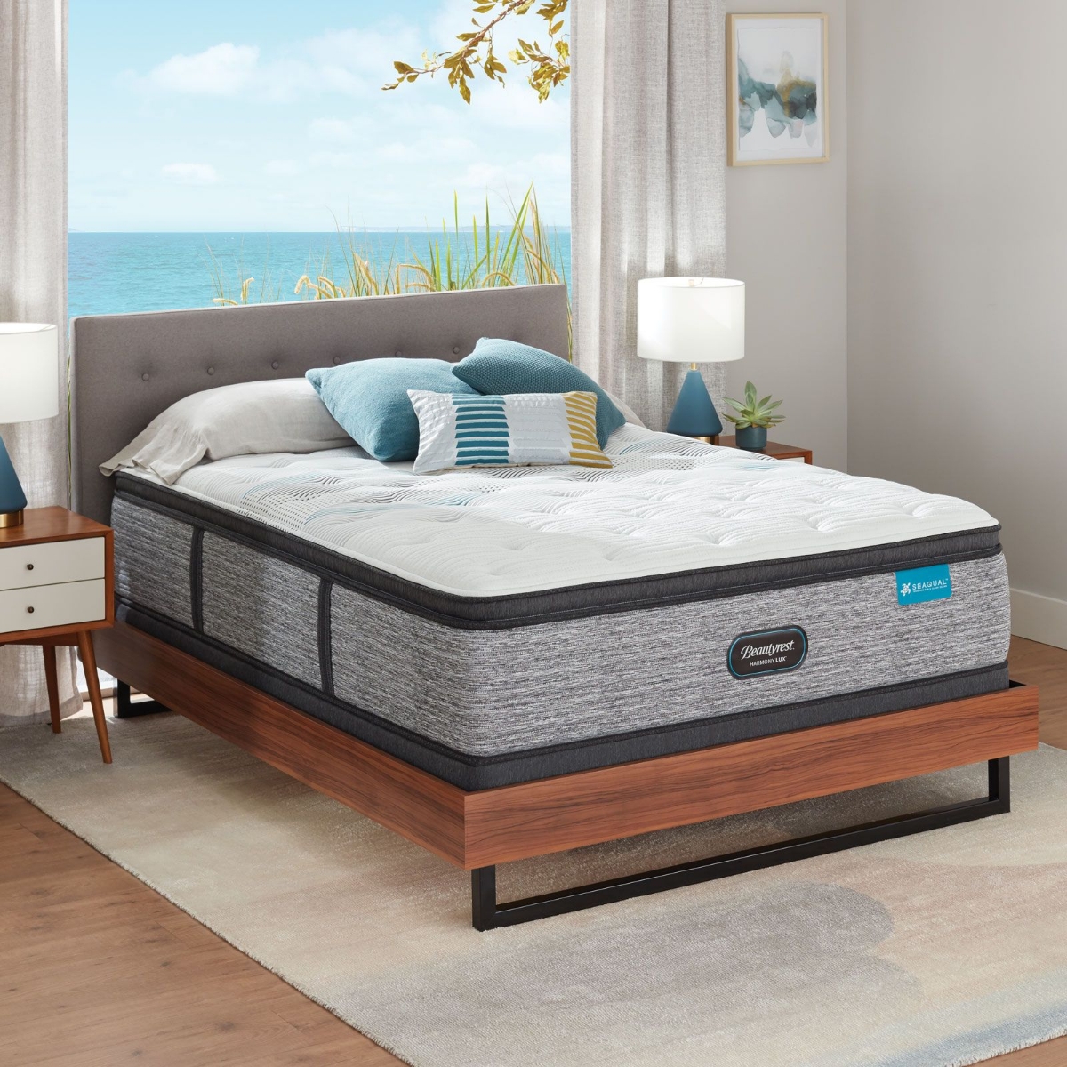 Picture of Twin Harmony Lux Carbon Medium Pillow Top Mattress