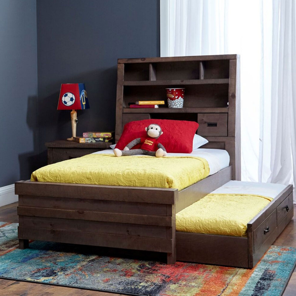 Picture of Montana Full Bookcase Bed