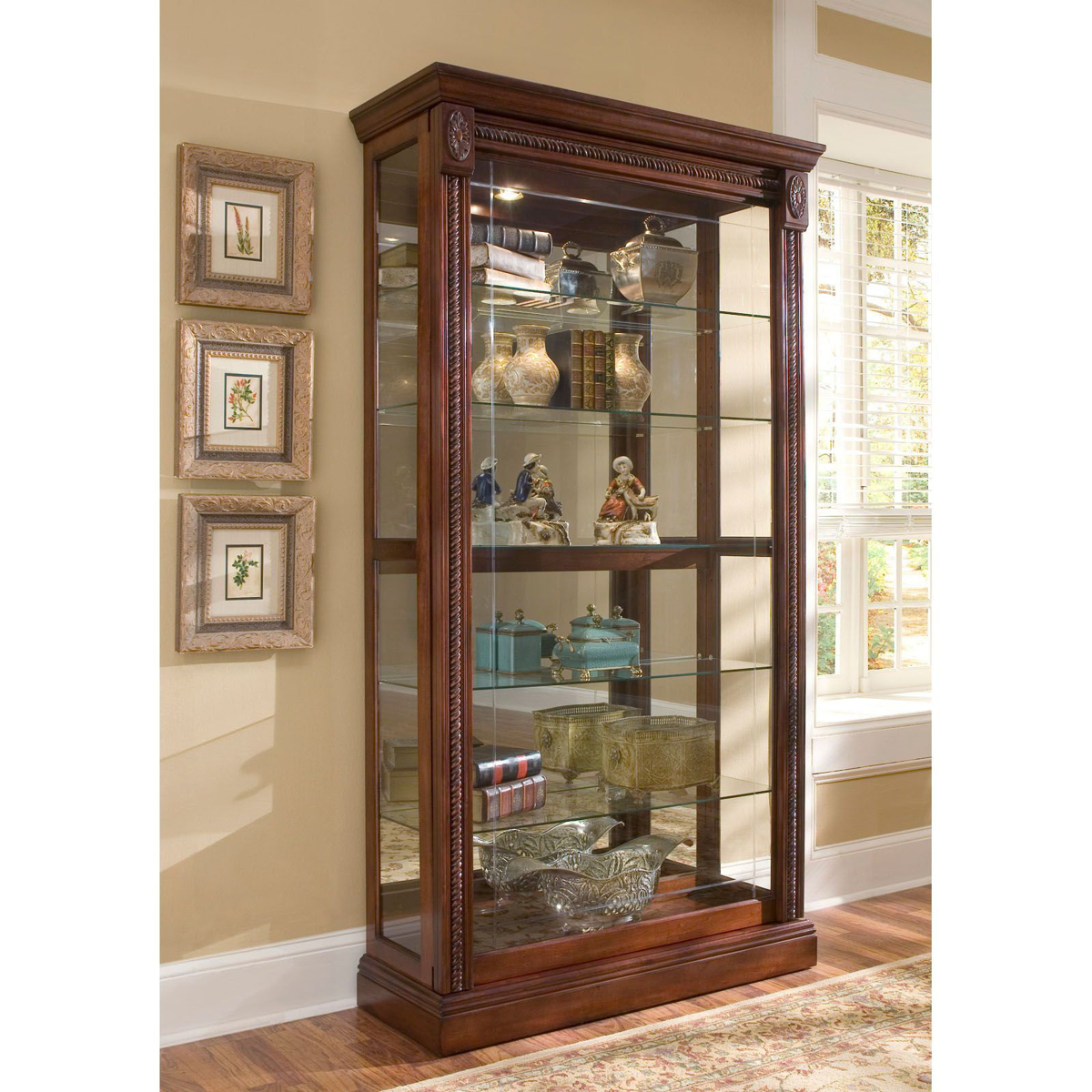 Picture of Cherry Finish  Curio