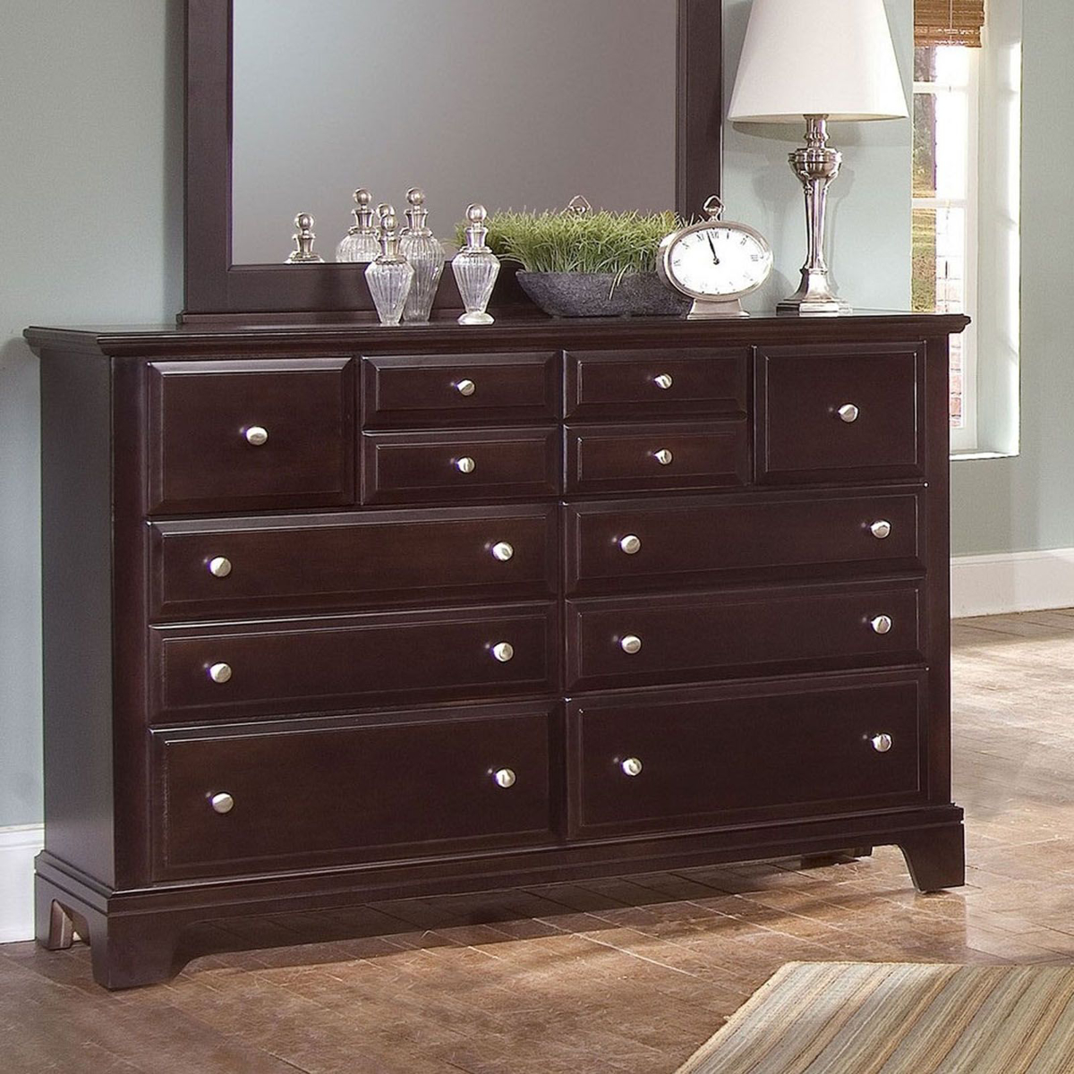 Picture of Merlot Finish Dresser