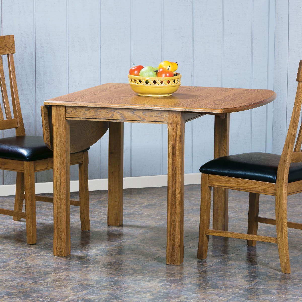 Picture of Solid Oak Drop-Leaf Table