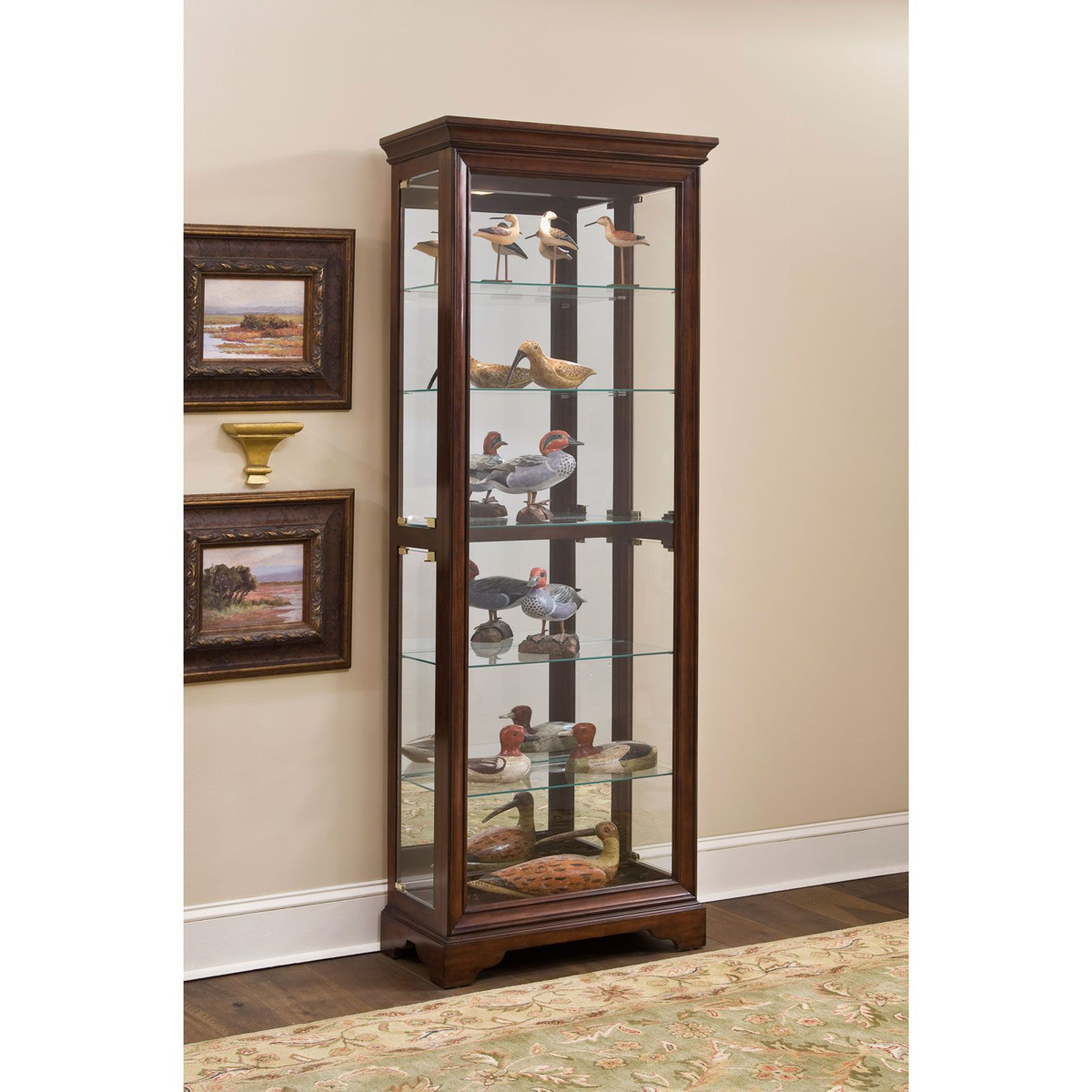 Picture of Gallery Finish Curio Cabinet