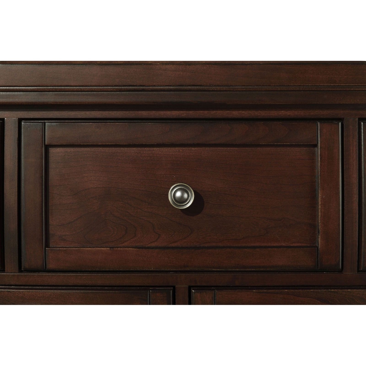 Picture of Dark Cherry Finish Dresser