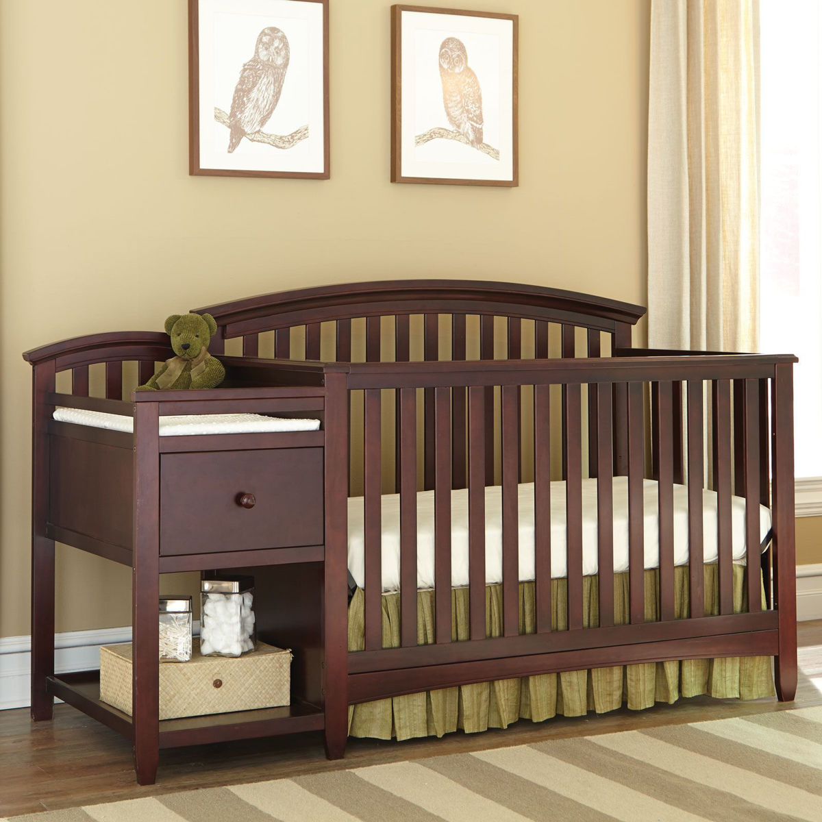 Picture of Chocolate Finish Crib