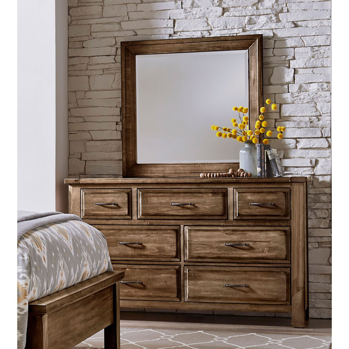 Picture of Maple Road Solid Maple Dresser