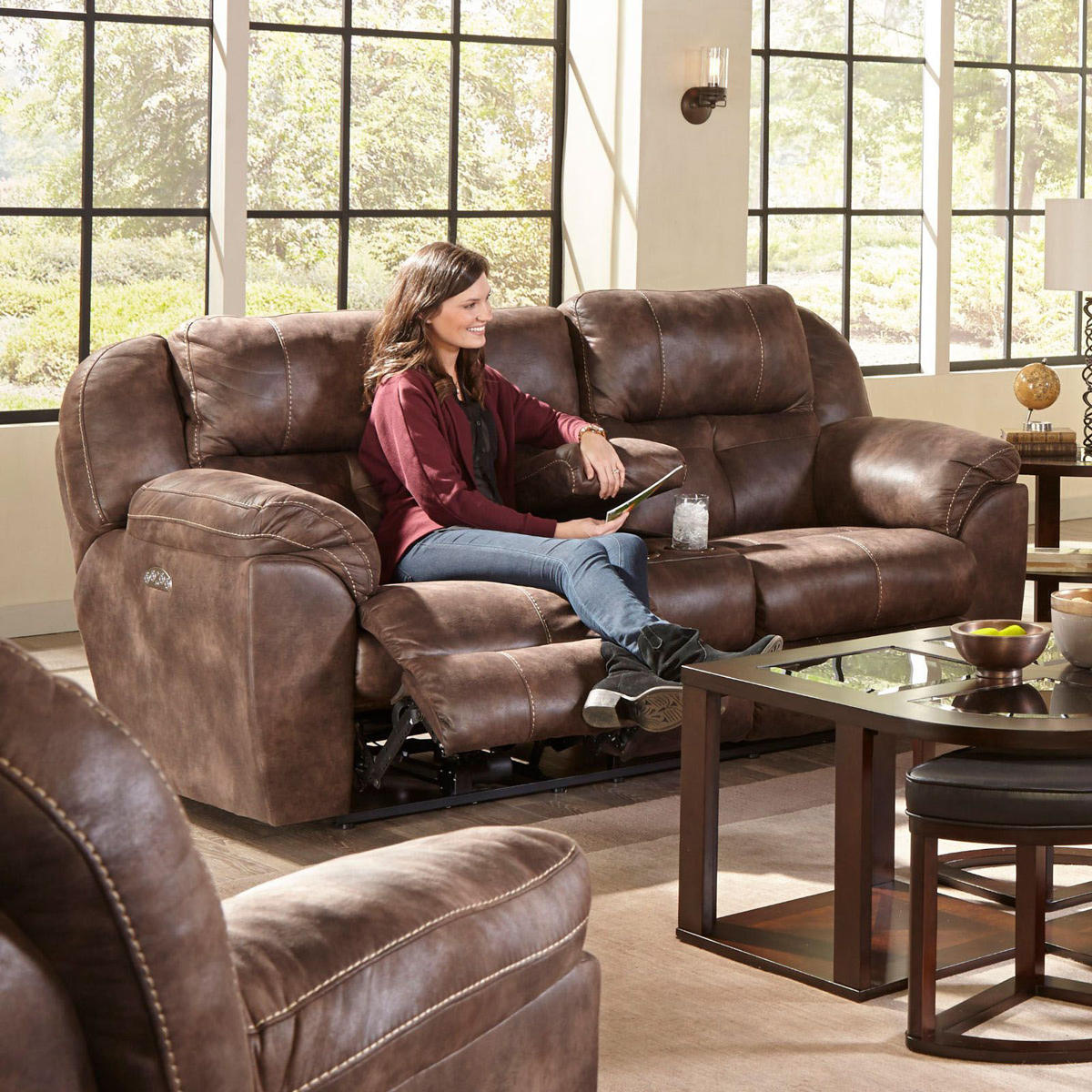 Picture of Ferrington Power Recliner Love Seat