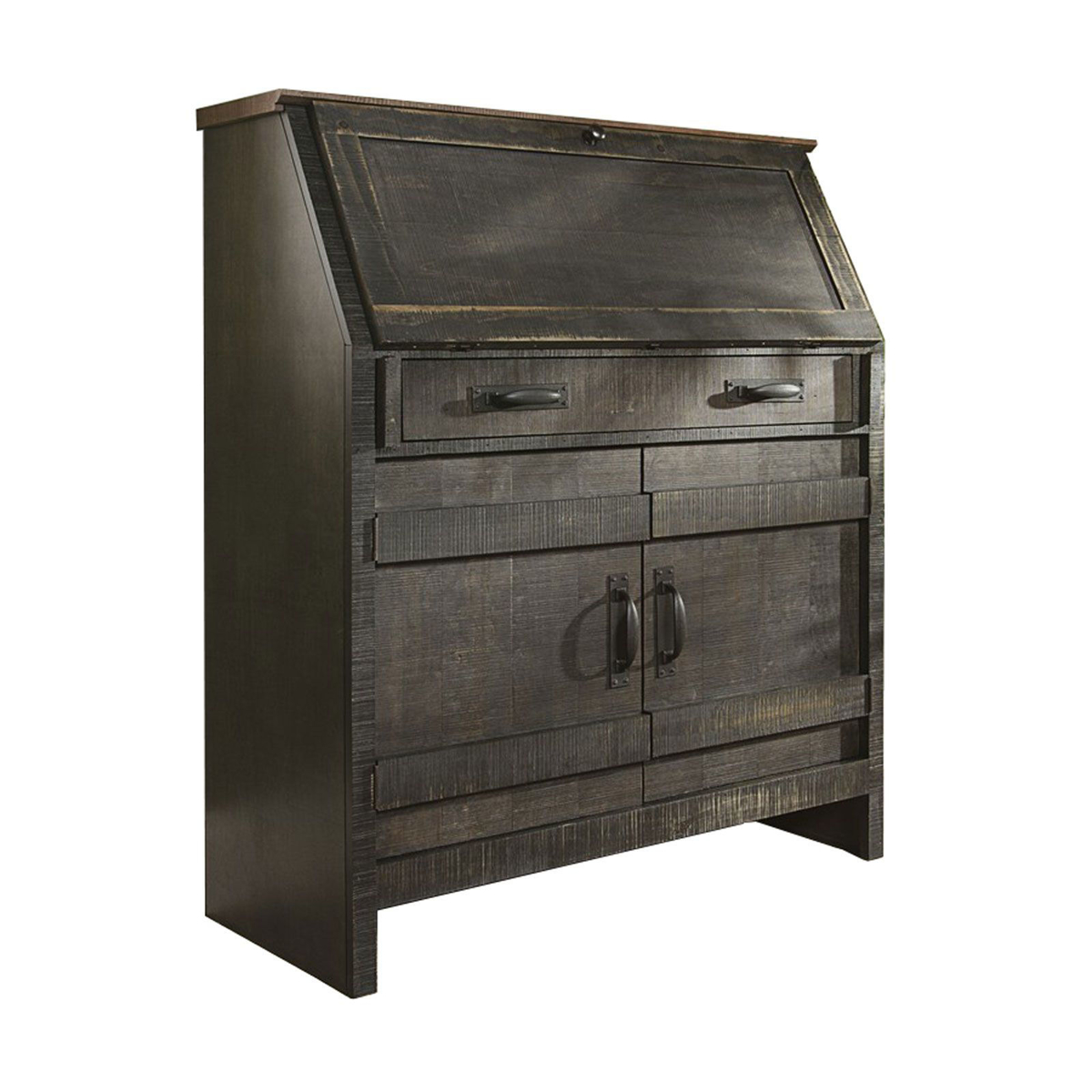 Picture of Descanso Charcoal Finish Drop Lid Desk