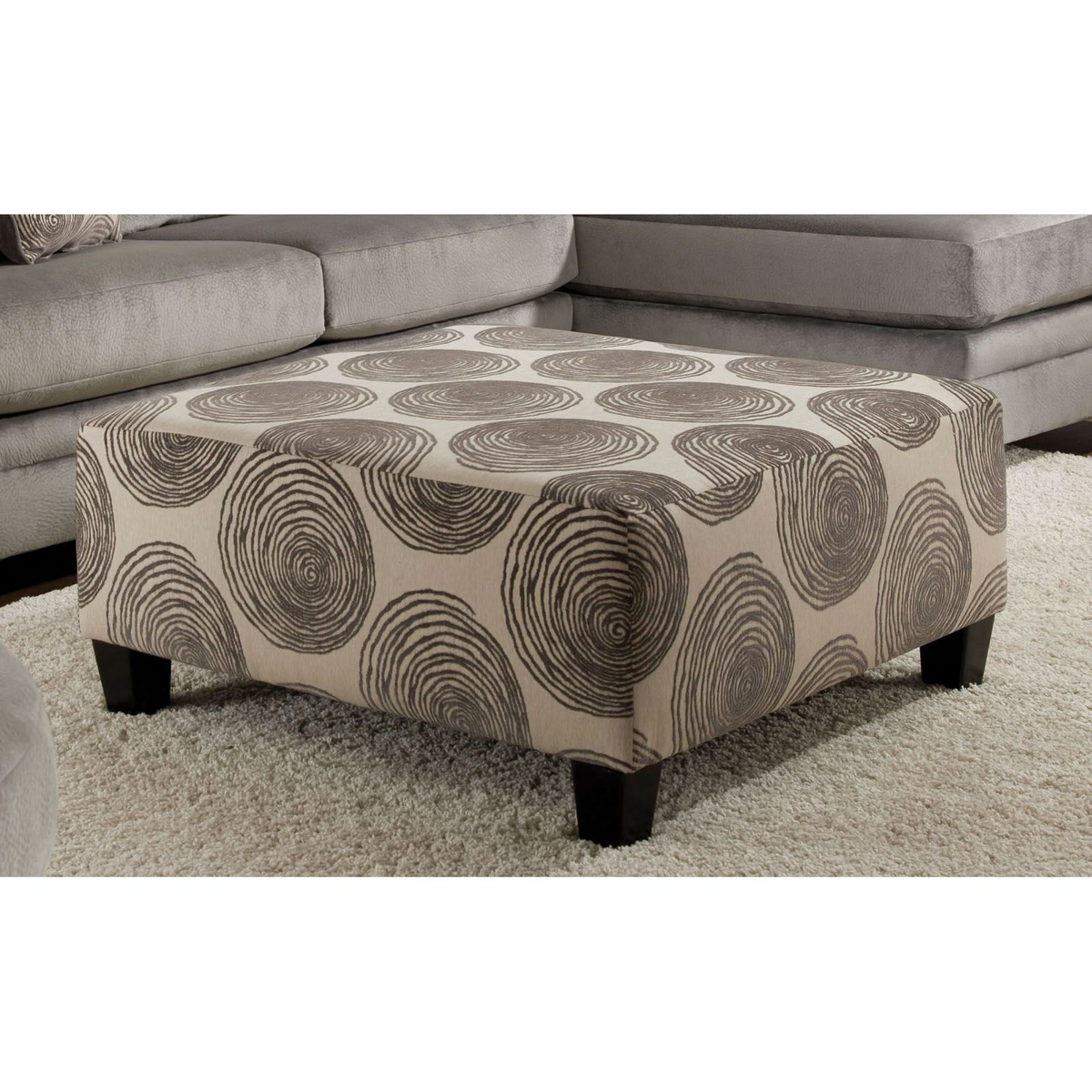 Picture of Groovy Chocolate Ottoman